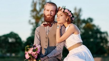Caractéristiques d'un mariage dans un style rustique