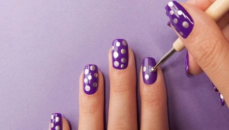 Vernis à ongles en gel simple dessins pour débutants