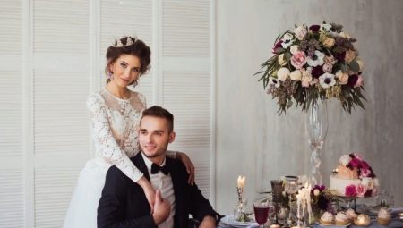 Nous organisons une séance photo de mariage en studio