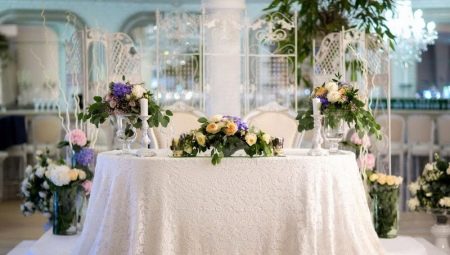 Décoration de table de mariage bricolage