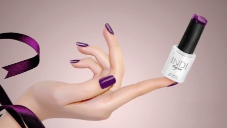 Indi Gel Polish: caractéristiques, palette de couleurs et technique d'application