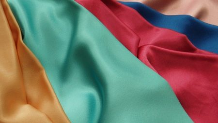 Crêpe Satin: quel type de tissu, caractéristiques et application