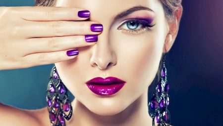 Les meilleures idées de manucure violette pour ongles courts