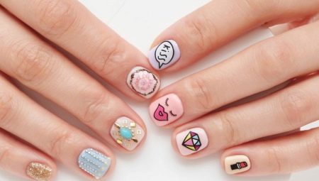 Choisir un modèle de manucure pour les ongles courts