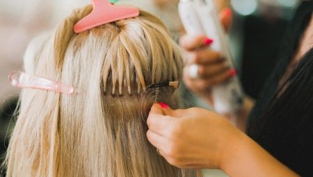 Extensions de cheveux sur les capsules: caractéristiques, schéma et technologie