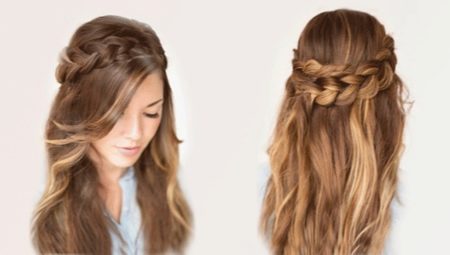 Échantillons de coiffures à l'école en 5 minutes de cheveux longs