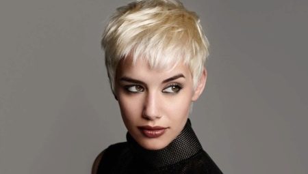 Coupe de cheveux Pixie: caractéristiques de choix et de style