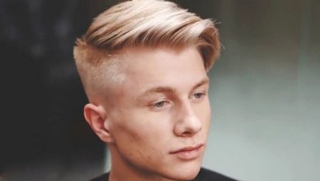 Coupes de cheveux avec une longue frange pour les adolescents