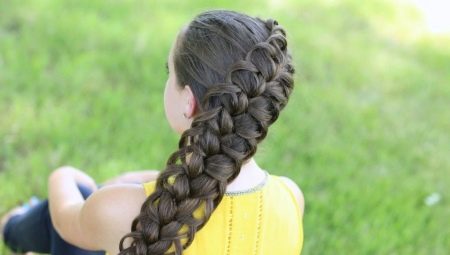 Variantes de tressage de cheveux longs
