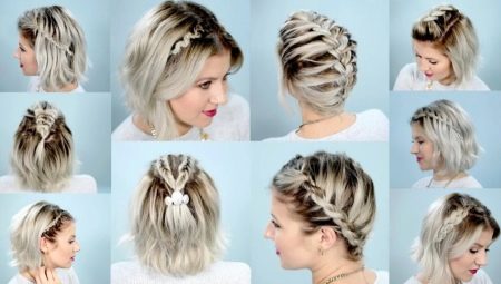 Tressage pour les filles aux cheveux courts