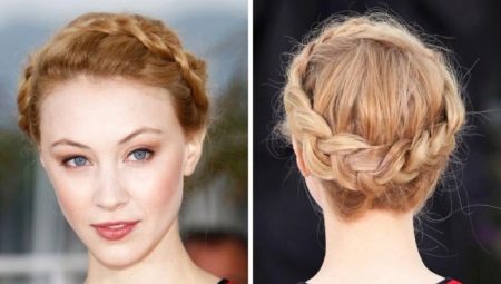 Variantes de tissage de tresses autour de la tête