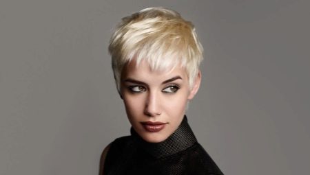 Coupes de cheveux courtes avec une frange courte: caractéristiques, types, conseils sur la sélection