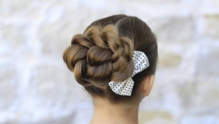 Coiffure chignon pour les filles