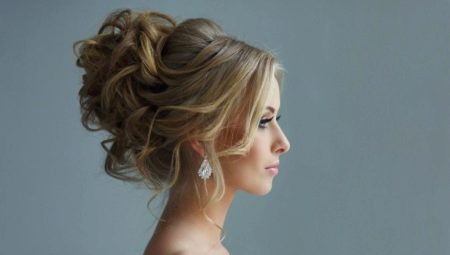 Faisceau élevé: types et création pour différentes longueurs de cheveux