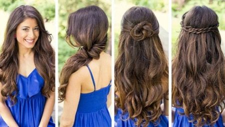 De belles coiffures pour les cheveux très longs