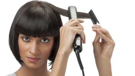 Options pour le fer à lisser pour cheveux courts