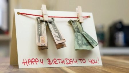 C'est beau de donner de l'argent pour un anniversaire?