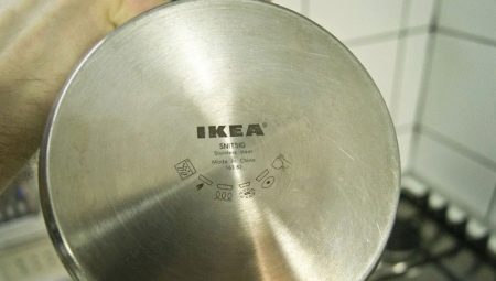 O que significa a marca nos pratos para fogões de indução?