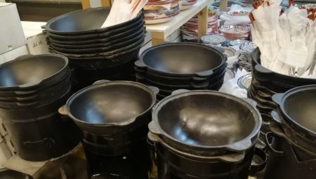 Caldeirões para fogão de indução: descrição, tipos, seleção e operação