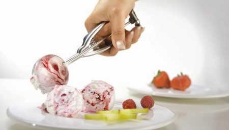 Cuillère à glace: caractéristiques et règles d'utilisation