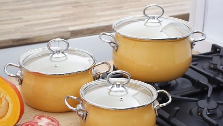 Vue d'ensemble des fabricants, sélection et utilisation des casseroles en émail