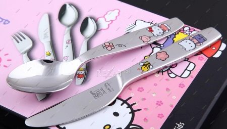 Caractéristiques de la sélection de couverts pour enfants