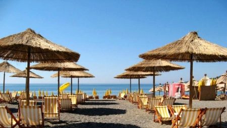 Becici strand Montenegróban