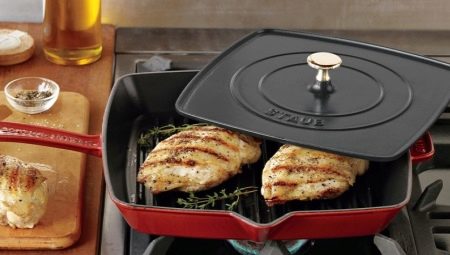Poêles à griller avec couvercle pour presse