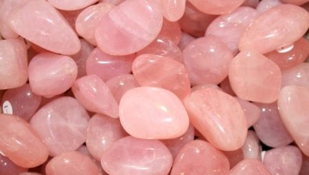 Types de pierres roses, leurs propriétés et leur application