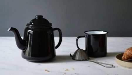 Bouilloires émaillées: types et subtilités de choix