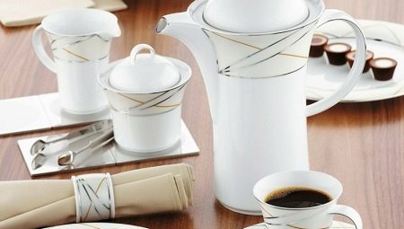 Sets à café: types, revue des fabricants et caractéristiques de choix