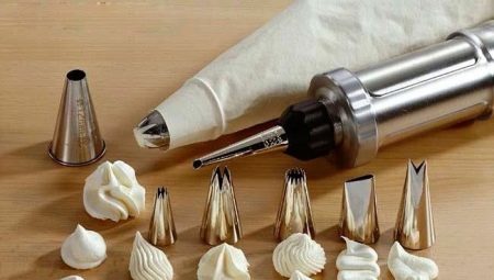 Sacs à pâtisserie: types, nuances de choix et d'utilisation