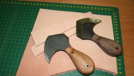 Couteaux pour le cuir: types et règles de choix