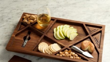 Plateaux: matériaux, formes et design