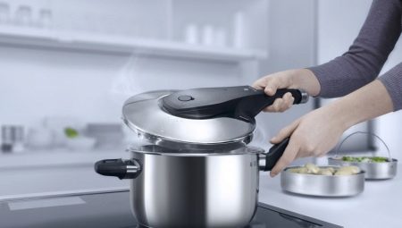 Panelas de pressão de aço inoxidável produzidas na Rússia
