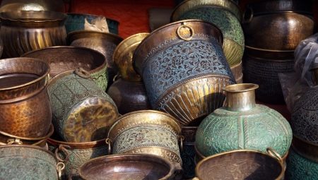 Plats antiques: types et nuances de choix