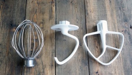 Corollas pour le mixer: types et caractéristiques