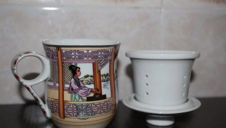 Tasses d'infusion avec tamis