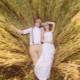 Robe de mariée rustique - simplicité naturelle