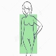Robes pour silhouette Slim colonne