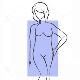 Robes pour une figure Rectangle