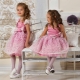Robes courtes moelleuses pour les filles