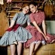 Robes de calicot grossier