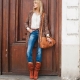 Jean droit taille haute classique