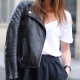 Veste en cuir