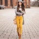 Pantalon moutarde