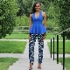 Pantalon en soie