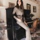 Pantalon en tweed