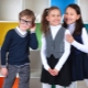 Cols roulés pour les filles à l'école