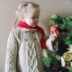 Manteau tricoté pour les filles